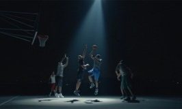 Basketball never stops un message fort signé Nike.